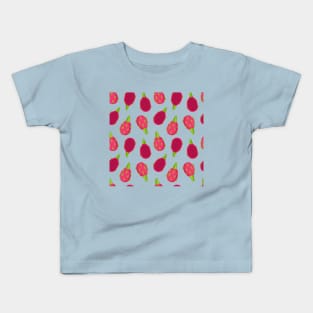 dragon fruit pattern Kids T-Shirt